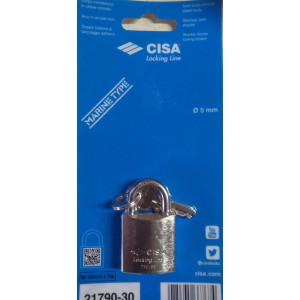 Λουκέτα inox 30mm Cisa