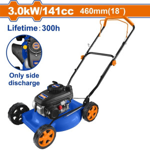Μηχανή γκαζόν βενζ. χειροκίνητη 141cc / 4ΗΡ / 46cm χωρίς κάδο