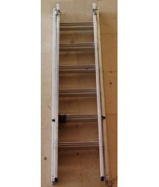 Σκάλες αλουμινίου διπλές 2x6