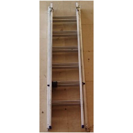 Σκάλες αλουμινίου διπλές 2x9