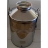 Δοχεία 100 lt Inox με βιδωτό καπάκι