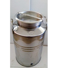 Δοχεία Inox με βιδωτό...