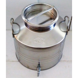 Δοχεία Inox με βιδωτό...